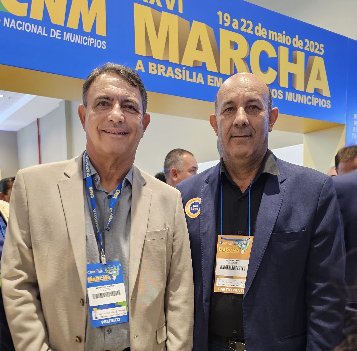 Wanderval participa da Marcha dos Prefeitos 2025 em Brasília